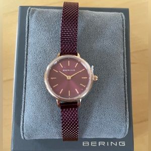 Bering New Watch with tag and original gift box